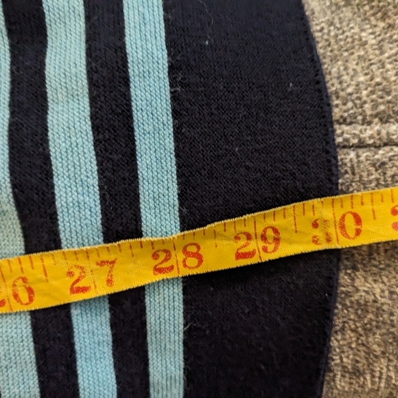 ‼️CLEARANCE   Talbots lightweight, 3/4 sleeve, blue striped sweater, size 3X - Picture 11 of 11